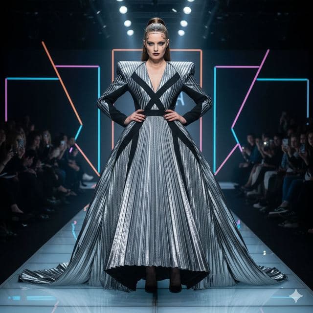 Plantilla de face swap Semana de la moda (Alfombra roja)