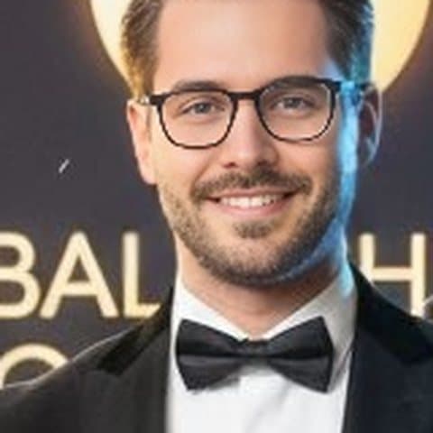 After: Awards Show template with a different face swapped in